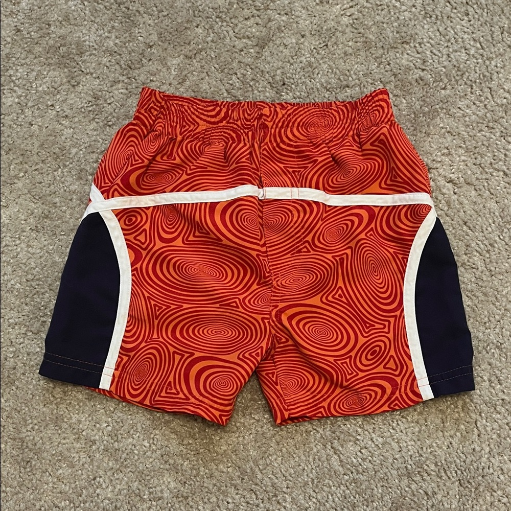 The Children's Place older funky pattern swim trunks